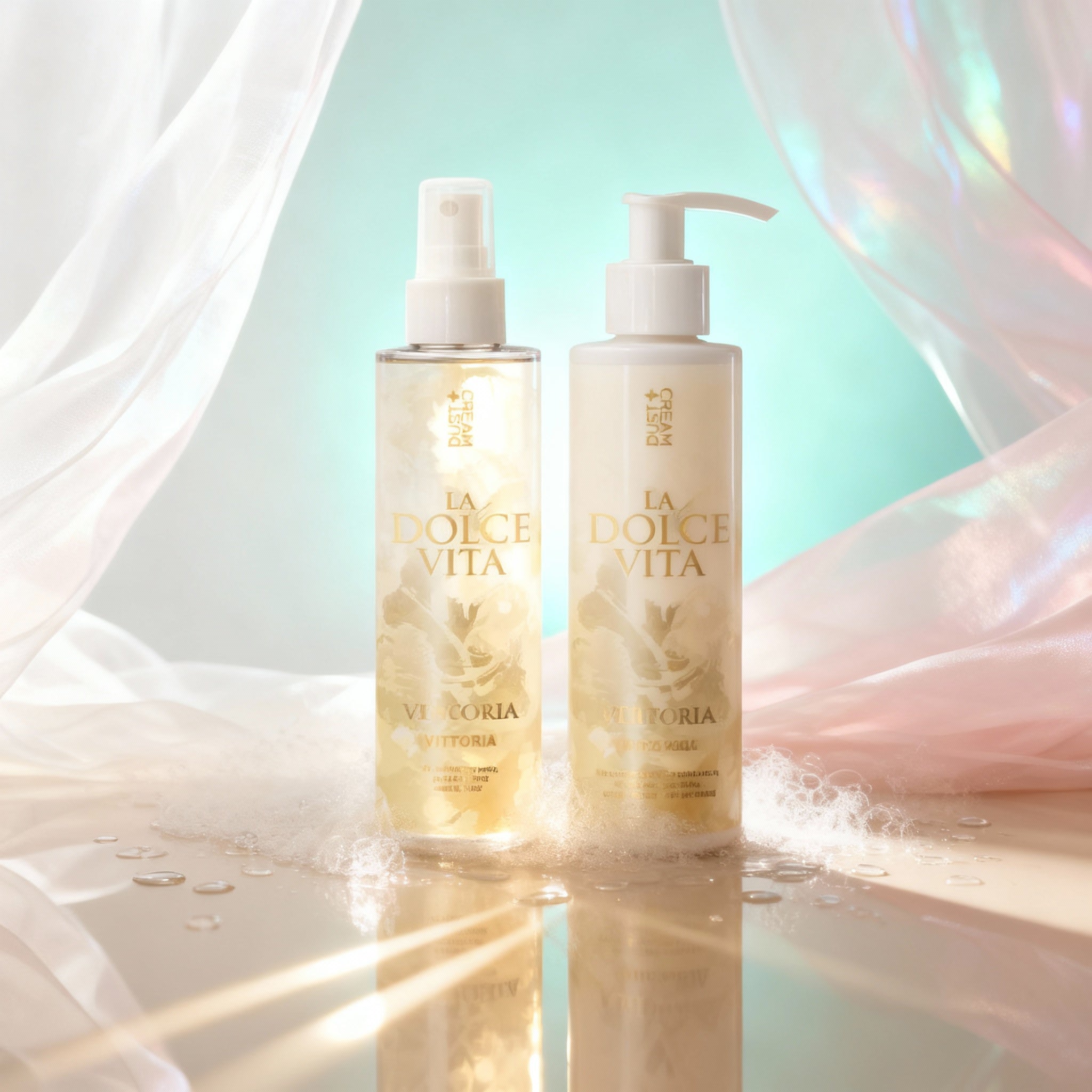 Dust+Cream darčekový set LA DOLCE VITA CAMILIA