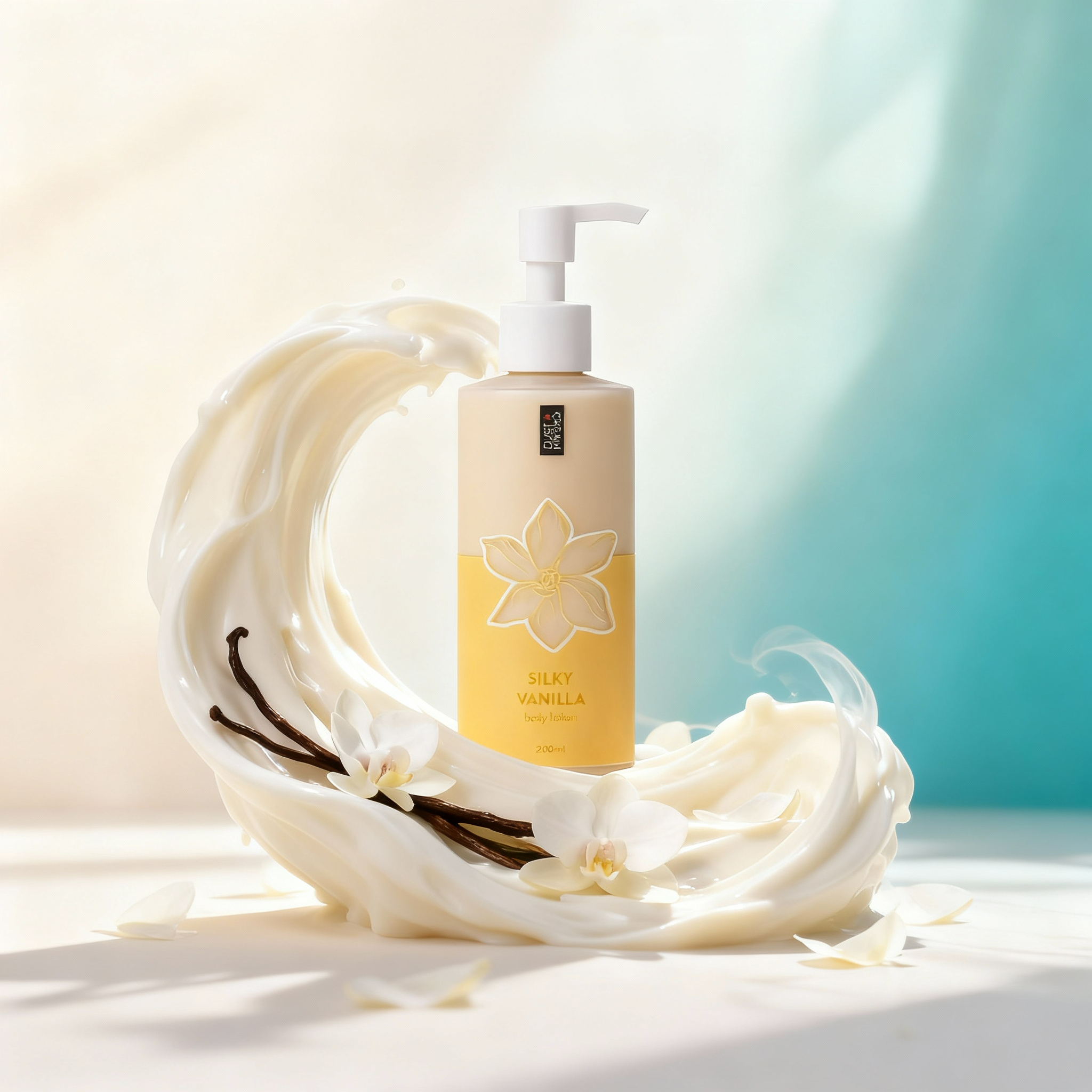 Dust+Cream telové mlieko Silky Vanilla 200ml