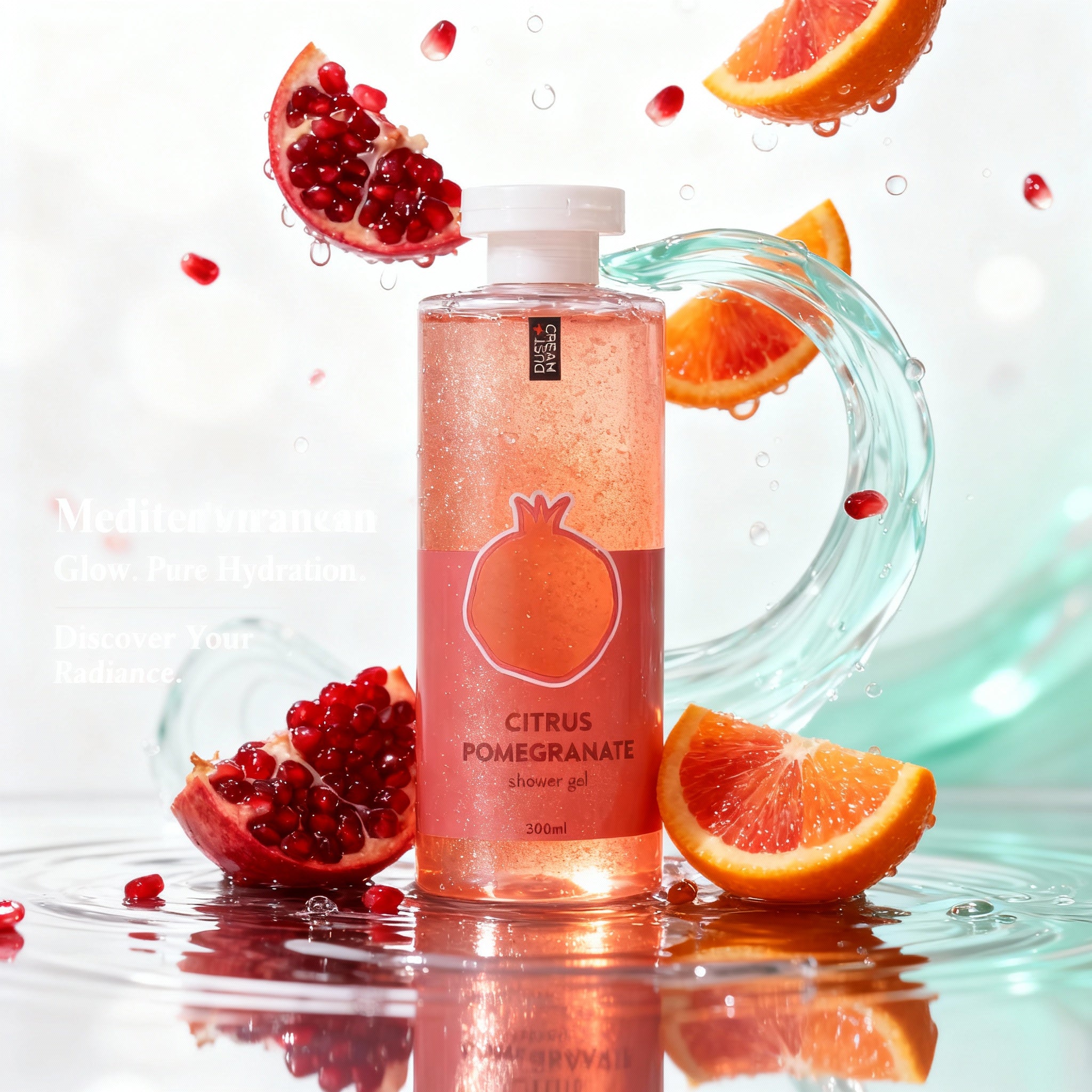 Dust+Cream sprchový gél Pomegranate Citrus 300ml