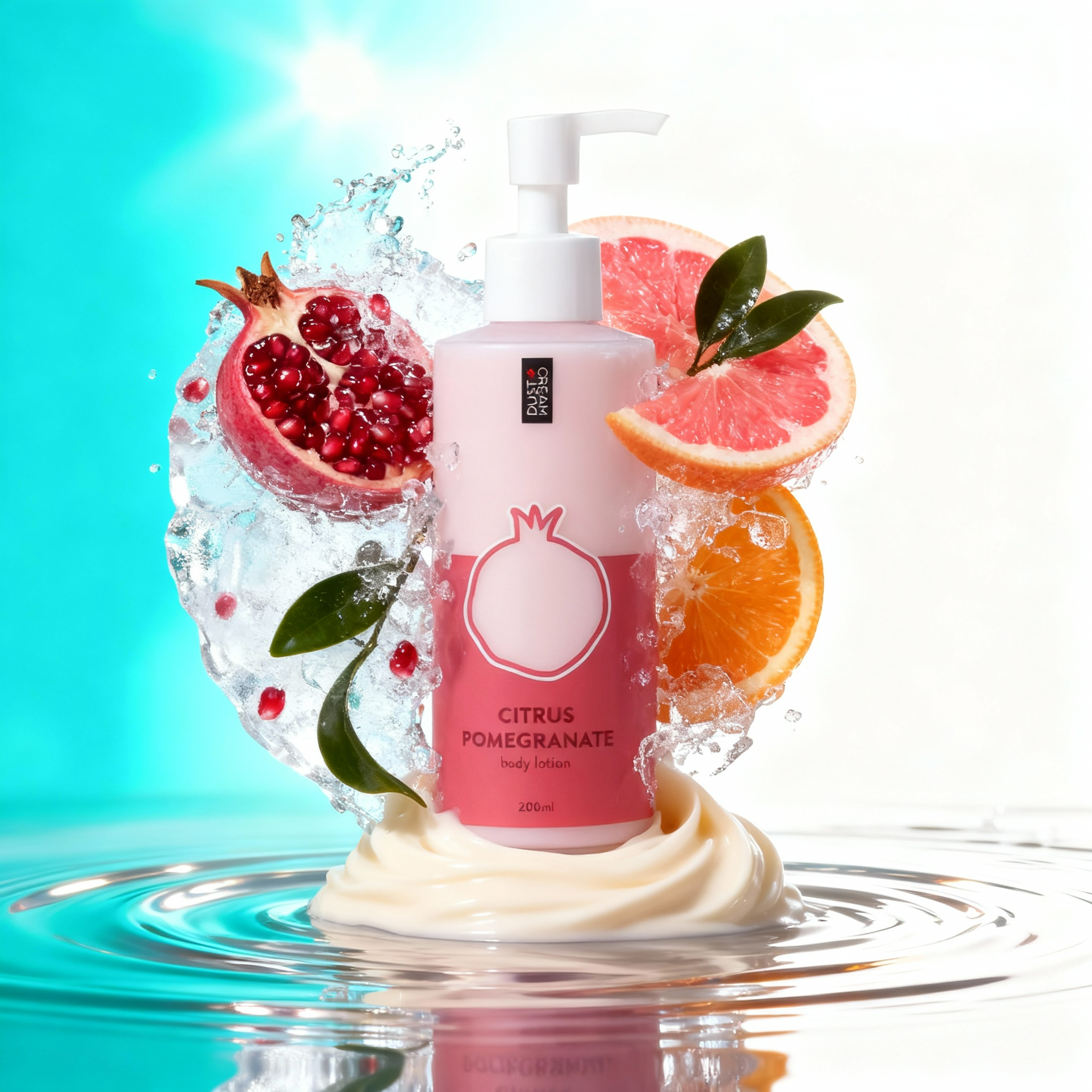 Dust+Cream telové mlieko Citrus Pomegranate 200ml