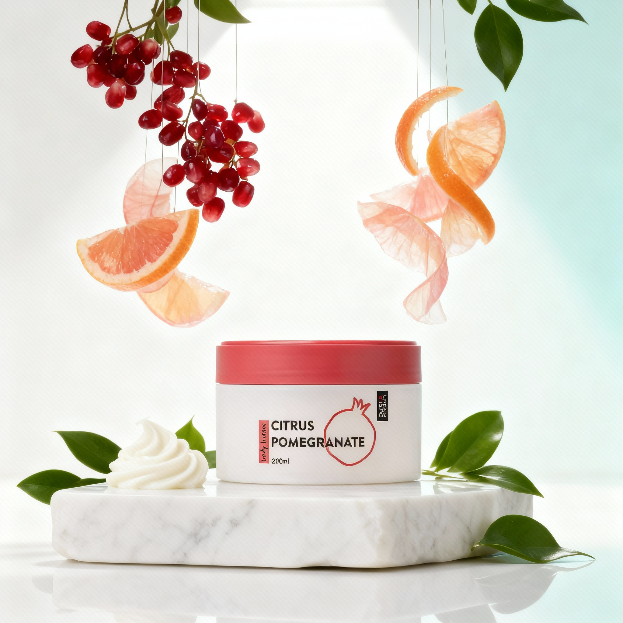 Dust+Cream telové maslo Citrus Pomegranate 200ml