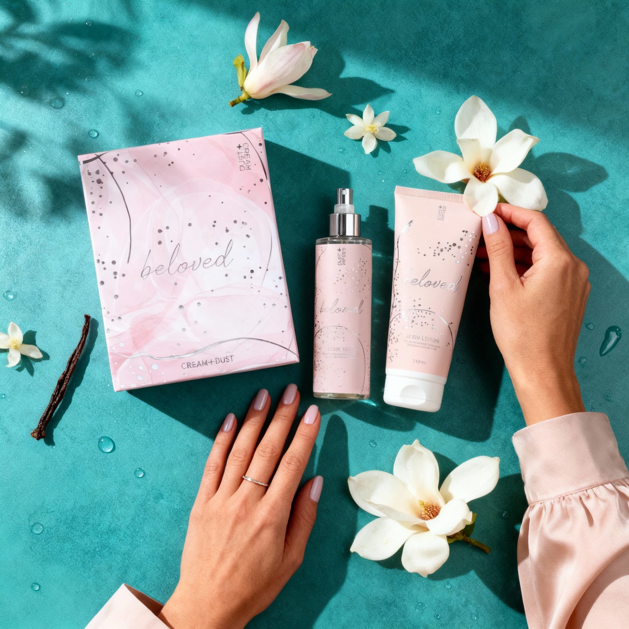 Dust+Cream dámsky darčekový set Beloved