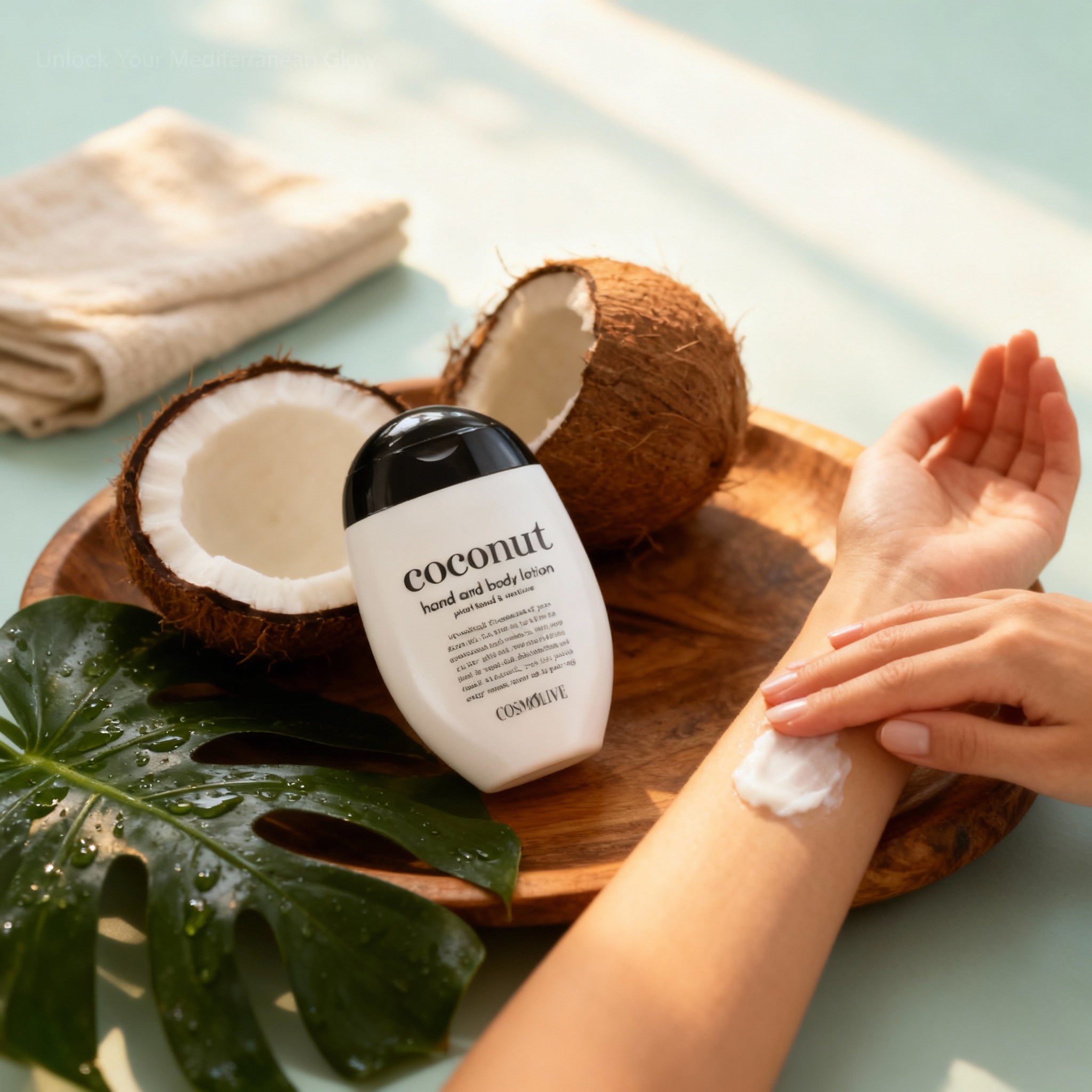 Krém na ruky a telo s vôňou kokosu - Cosmolive Coconut 100ml