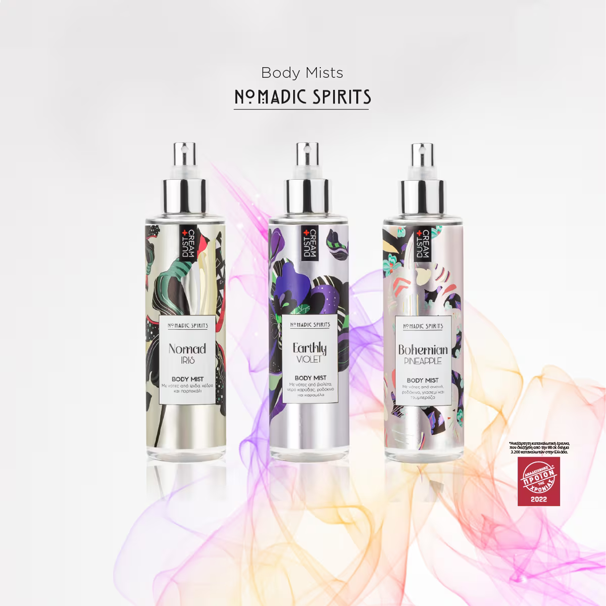 Dust+Cream telový sprej Earthly Violet 200ml