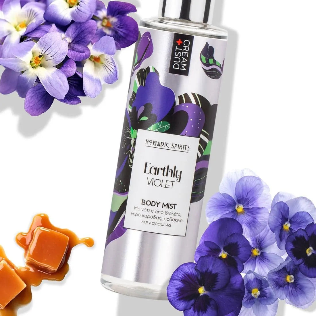 Dust+Cream telový sprej Earthly Violet 200ml