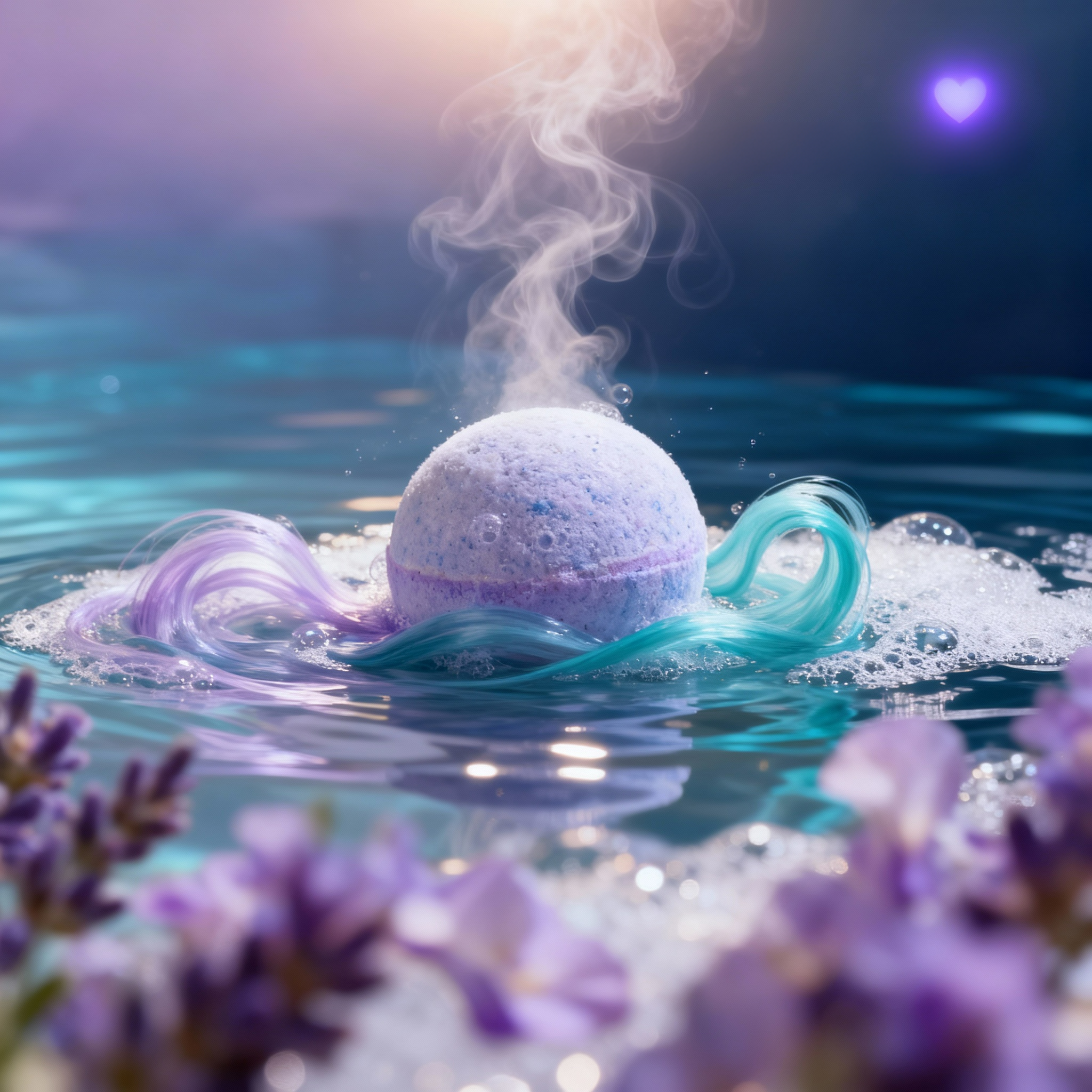 Bomba do kúpeľa s upokojujúcou vôňou - Cosmolive Keep Calm 70g