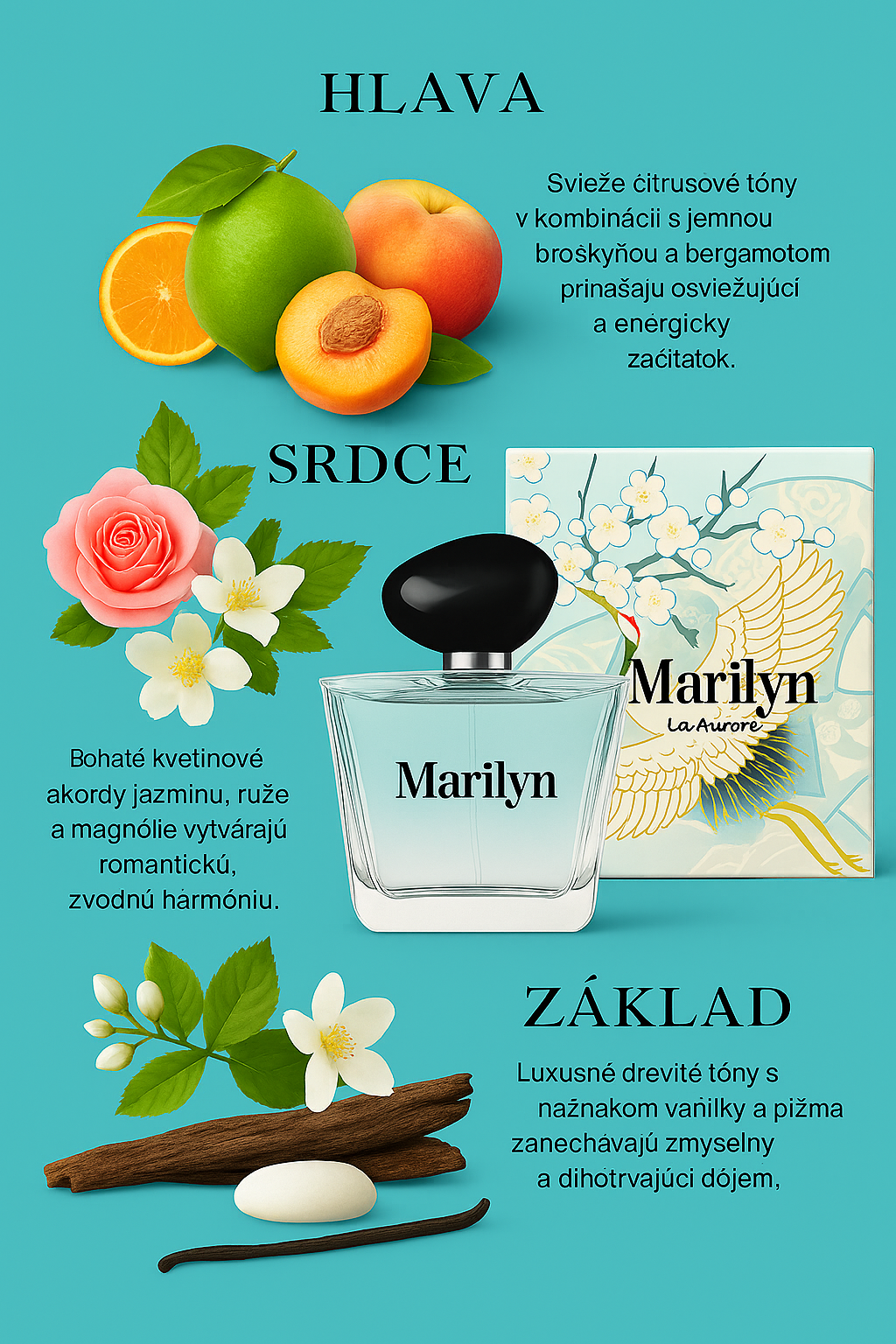 Cosmolive Marilyn dámsky parfum 100ml