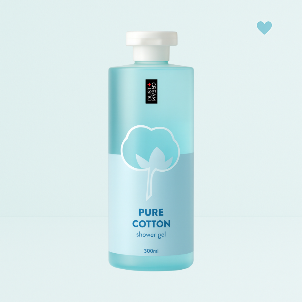 Dust+Cream sprchový gél Pure Cotton 300ml