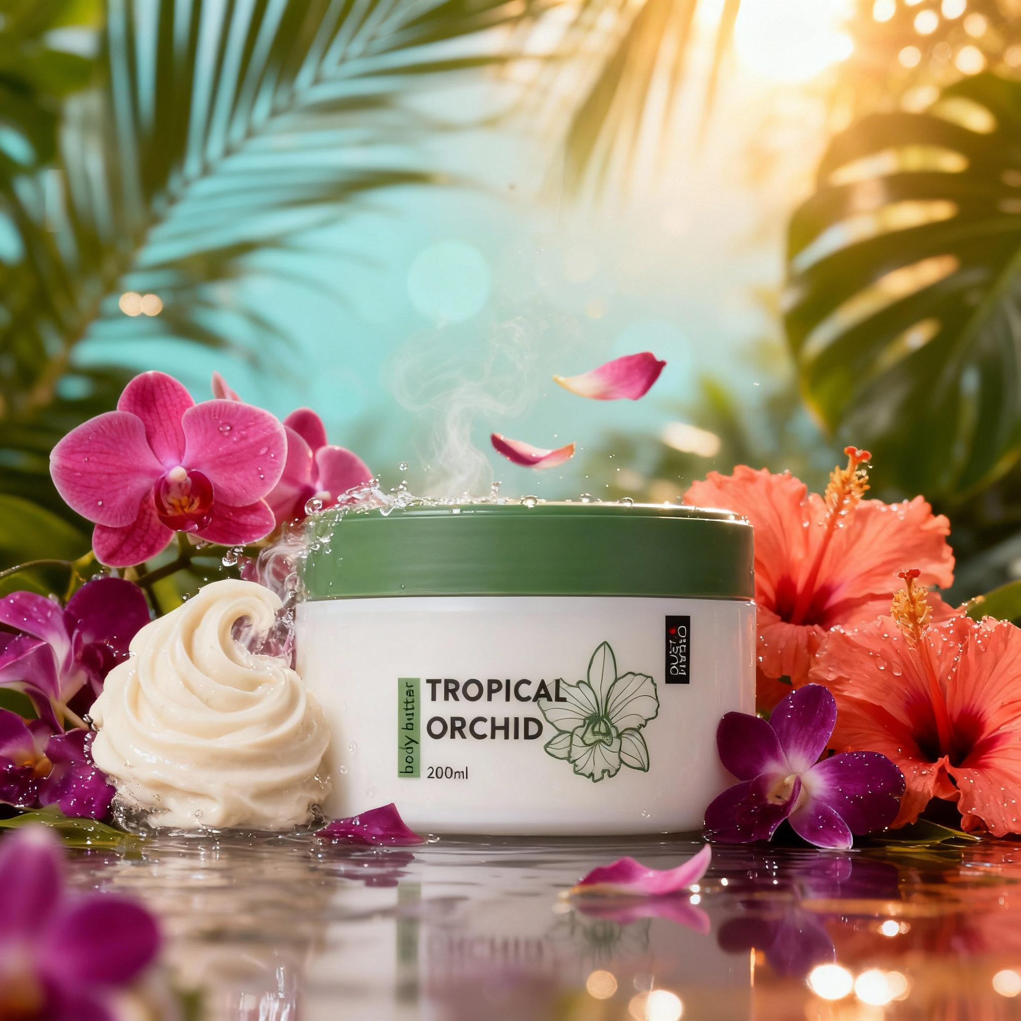Dust+Cream telové maslo Tropical Orchid 200ml
