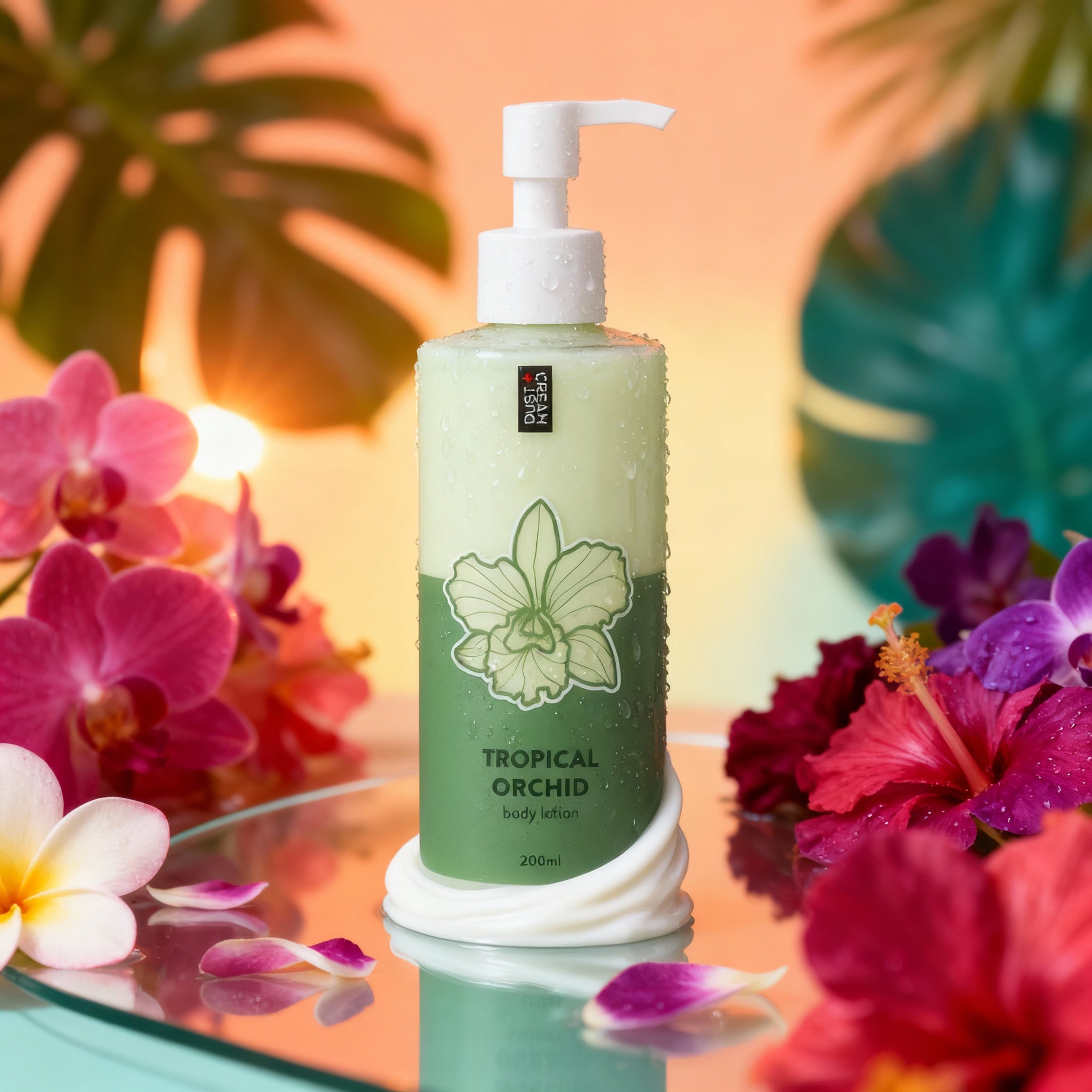 Dust+Cream telové mlieko Tropical Orchid 200ml