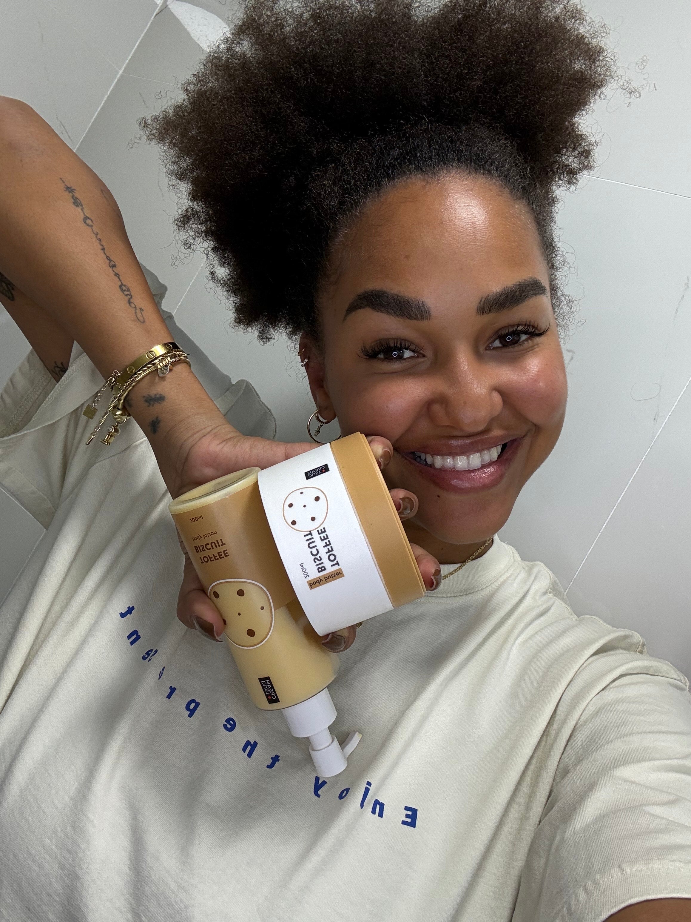 Dust+Cream telové mlieko Toffee Biscuit 200ml