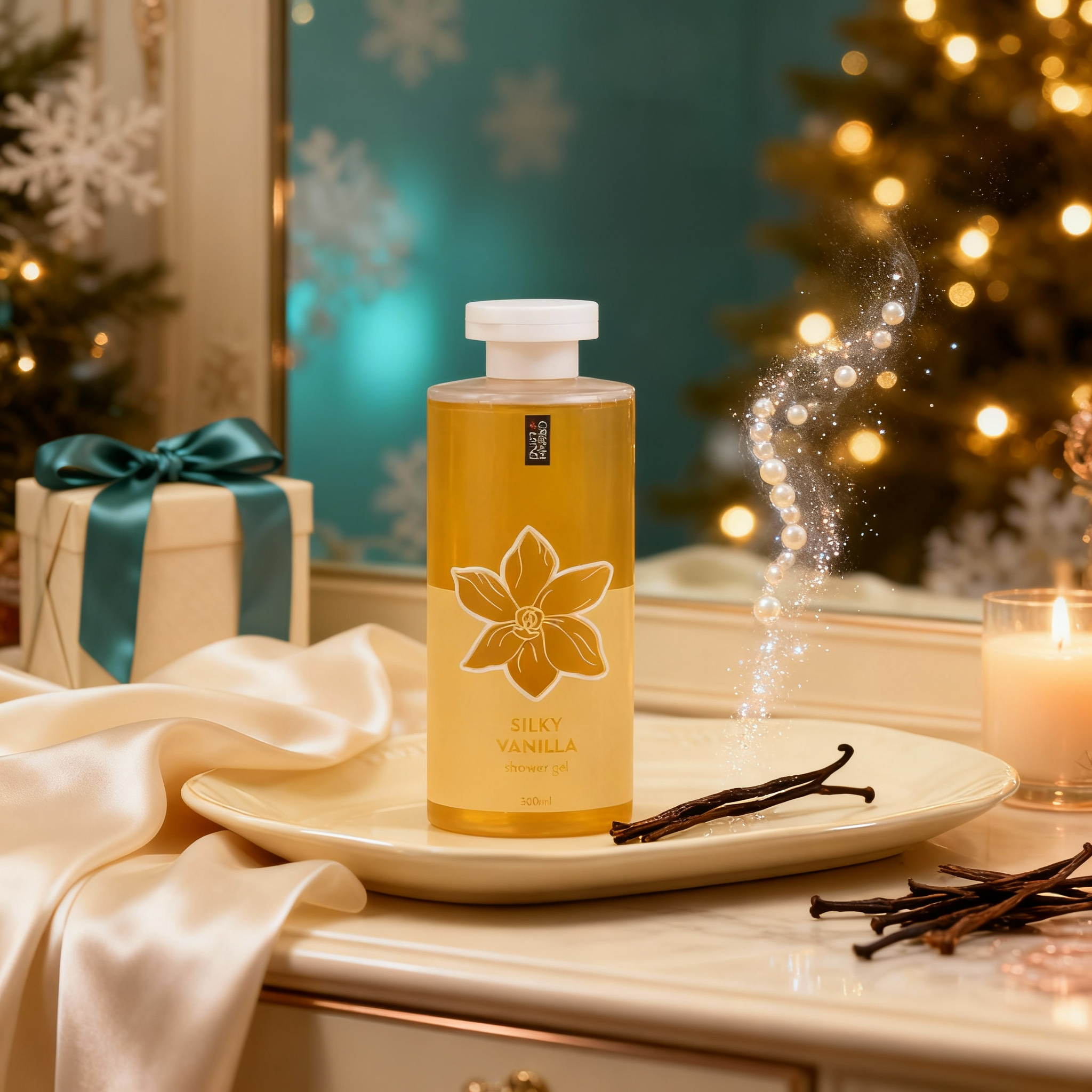 Dust+Cream sprchový gél Silky Vanilla 300ml