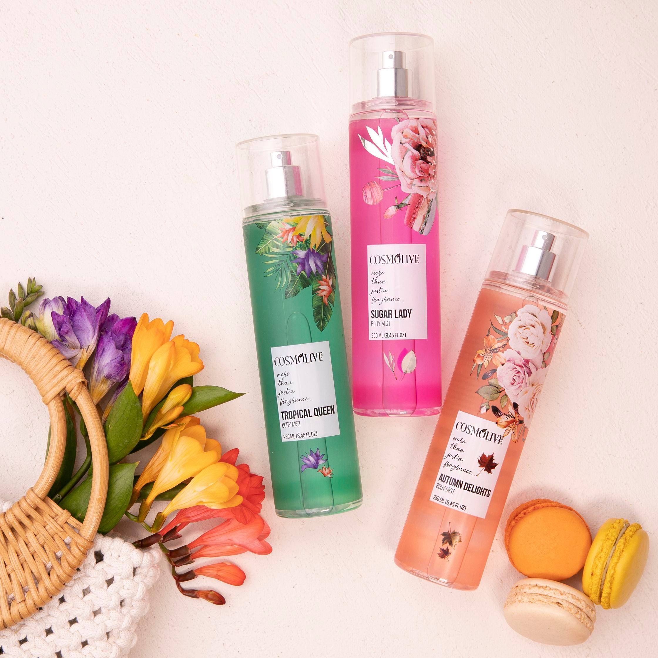 Cosmolive dámsky telový sprej Autumn Delights 250ml