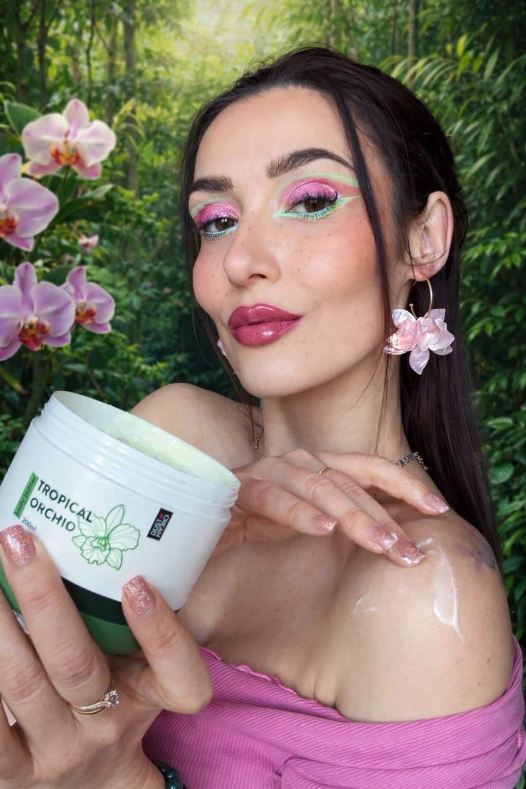 Dust+Cream telové maslo Tropical Orchid 200ml