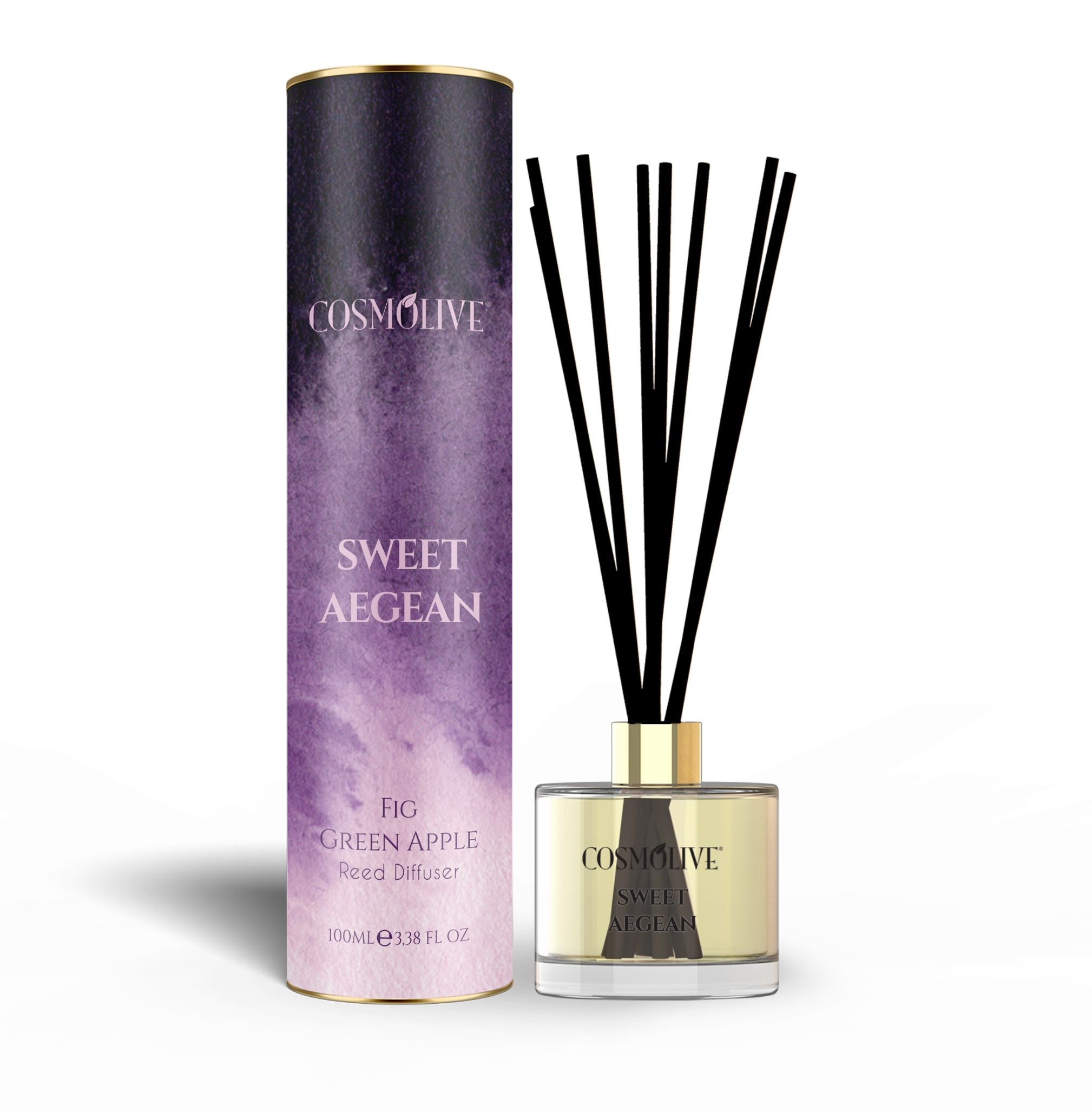 Aromatický difuzér s vôňou fíg a zeleného jablka - Cosmolive Sweet Aegean 100ml