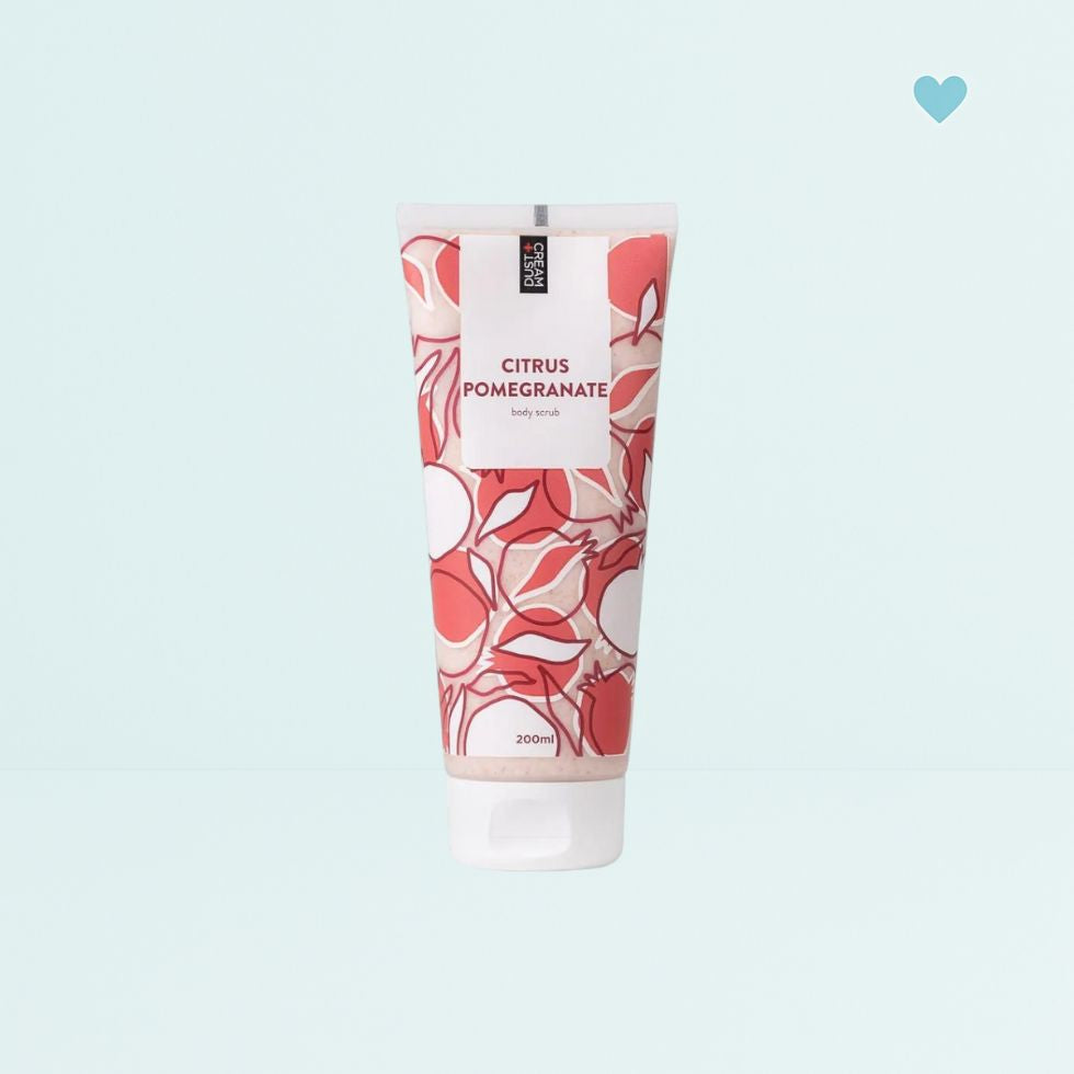 Dust+Cream telový peeling Pomegranate Citrus 200ml