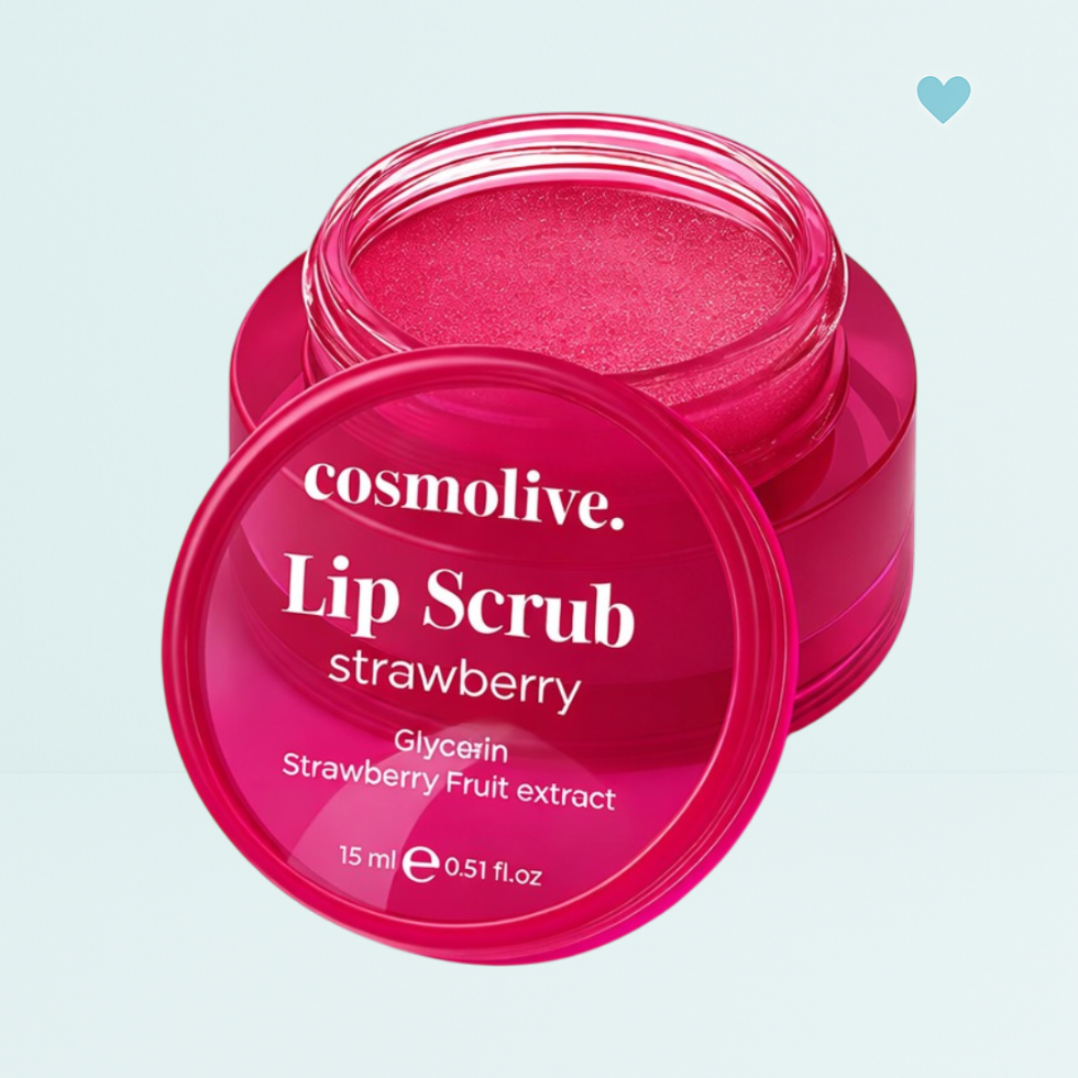 Cosmolive Lip Scrub Strawberry 15 ml