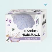 Bomba do kúpeľa s upokojujúcou vôňou - Cosmolive Keep Calm 70g
