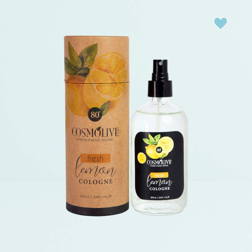 Cosmolive Fresh Lemon pánska kolínska voda s osviežujúcou citrónovou vôňou 240ml