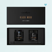 Vonný set Cosmolive Black Wood – difuzér 100ml a sójová sviečka 210g