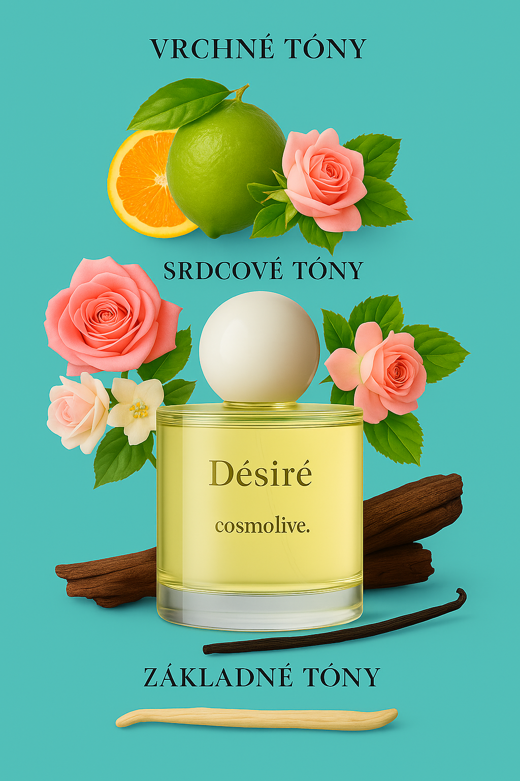 Cosmolive Desiré dámsky parfum 100ml