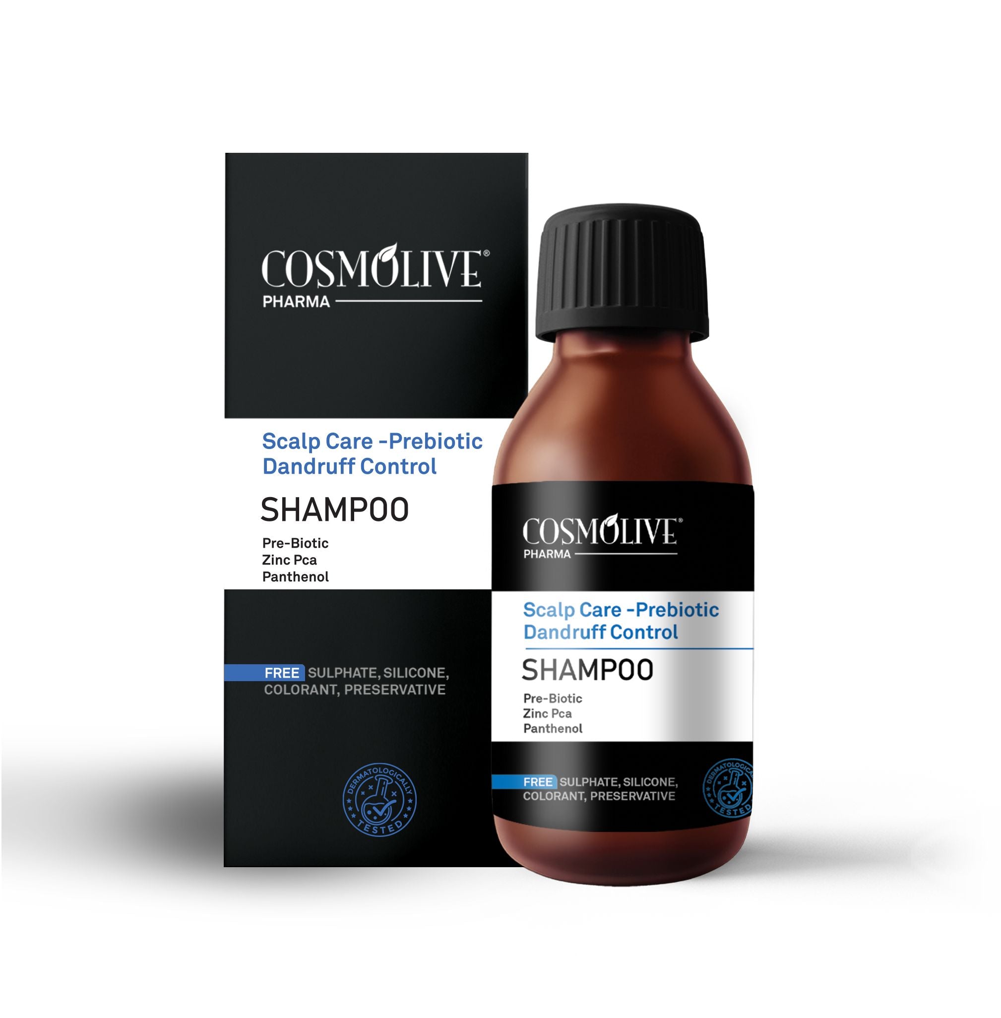 Cosmolive Natural Scalp Care Prebiotic šampón proti lupinám 125ml