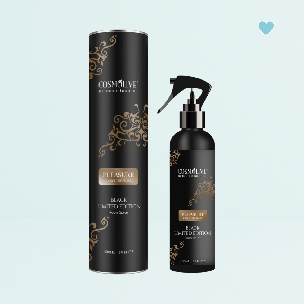 Elegantný vonný sprej - Cosmolive Black Pleasure 500ml