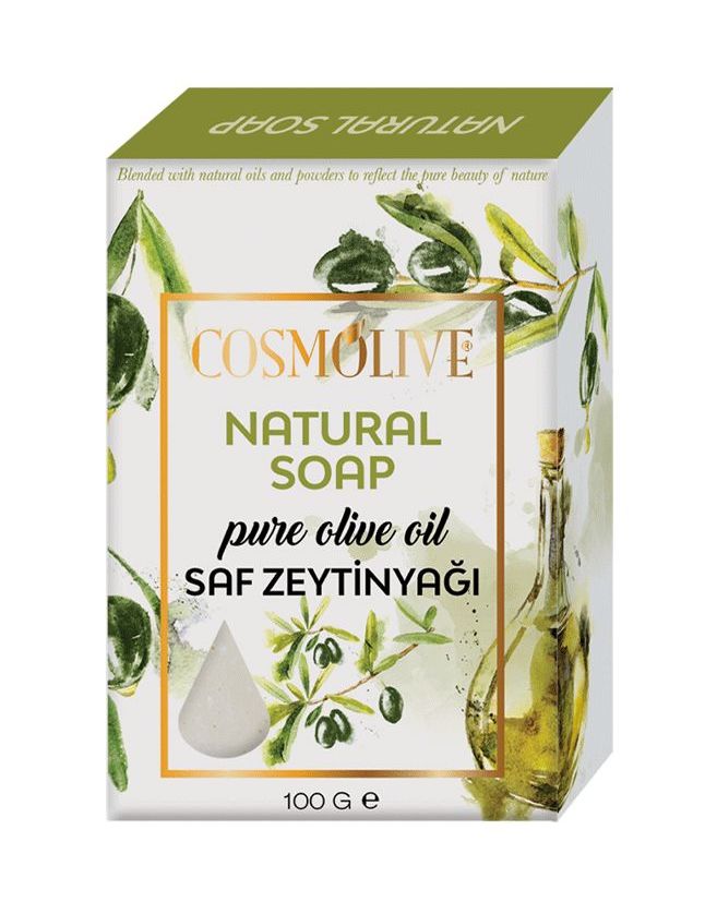 Cosmolive prírodné hydratačné mydlo s čistým olivovým olejom 100g