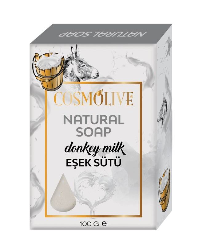Cosmolive prírodné hydratačné mydlo s vôňou oslieho mlieka 100g