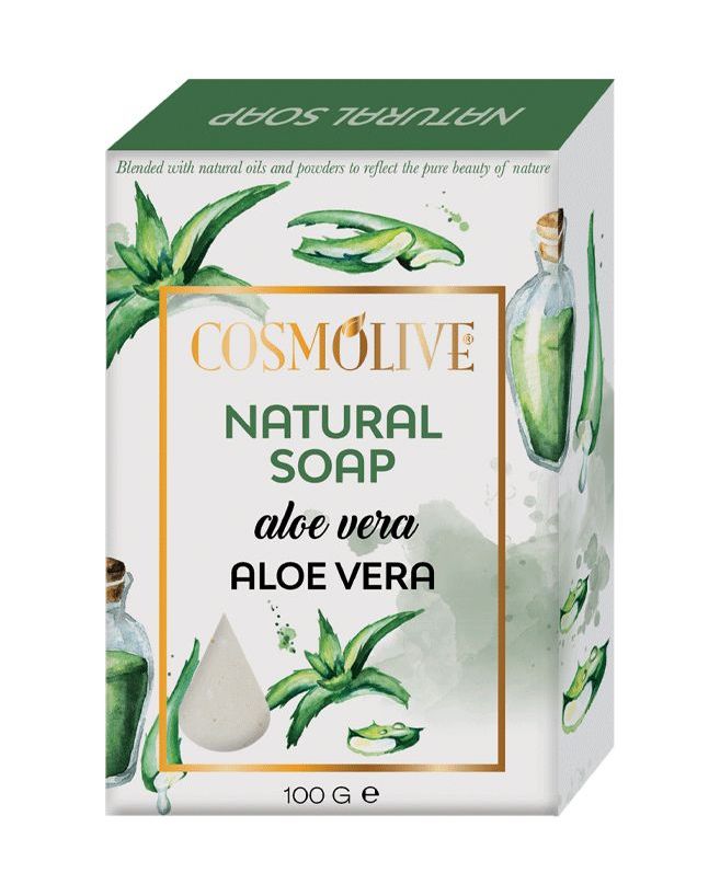 Cosmolive prírodné hydratačné mydlo s aloe vera 100g