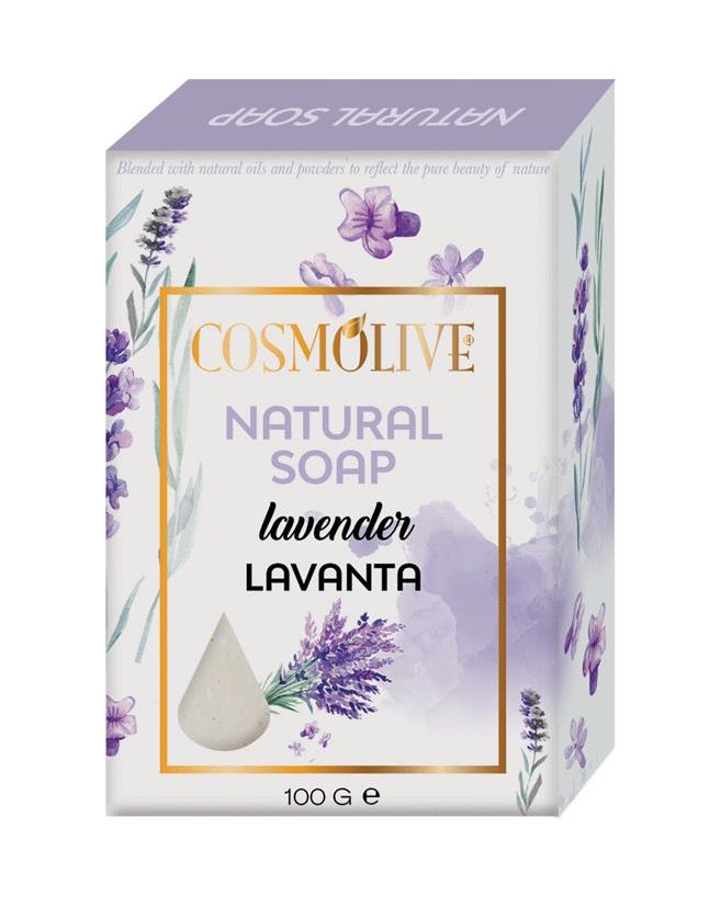 Cosmolive prírodné relaxačné mydlo s levanduľou 100g