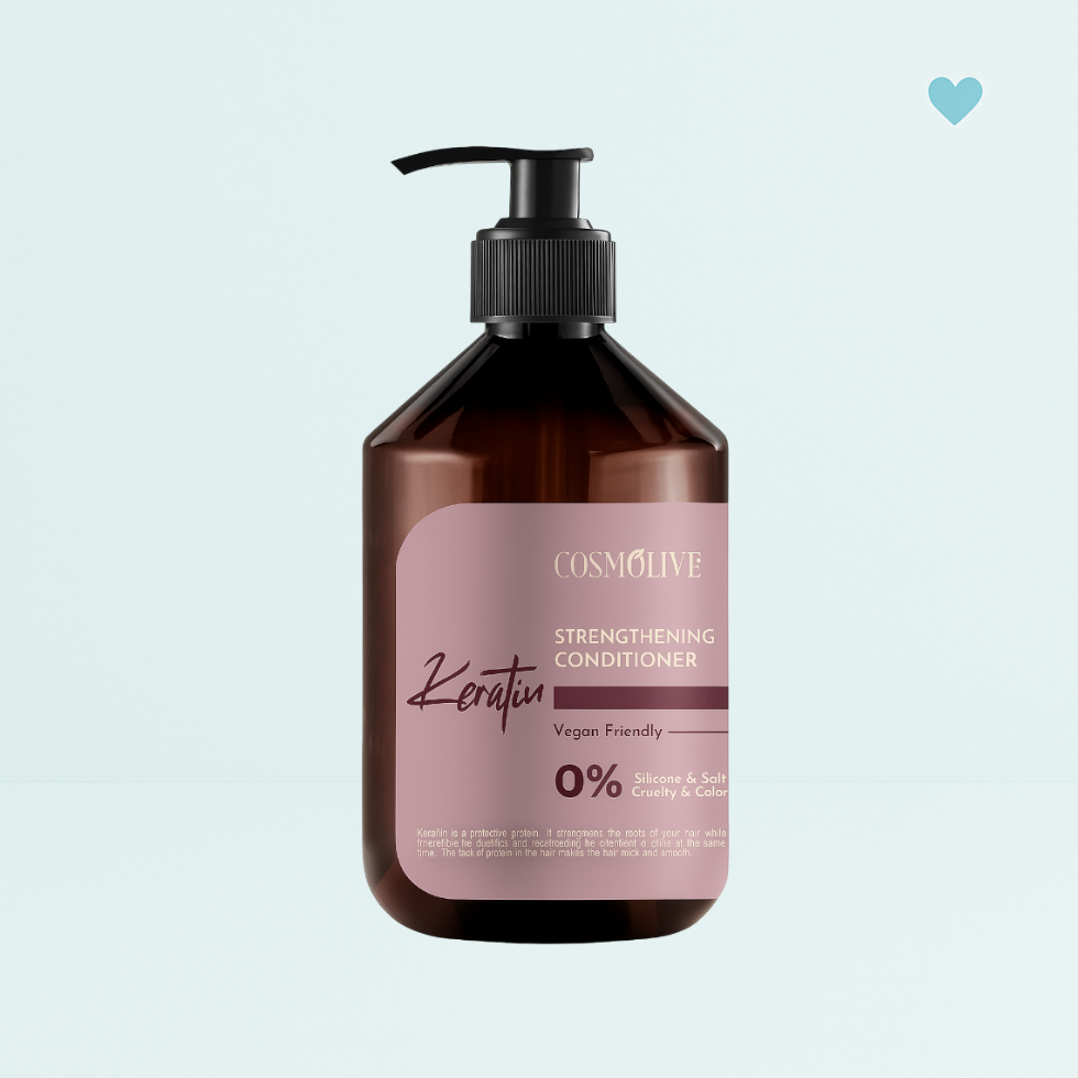 Cosmolive prírodný kondicionér s keratínom pre silné a zdravé vlasy 500ml