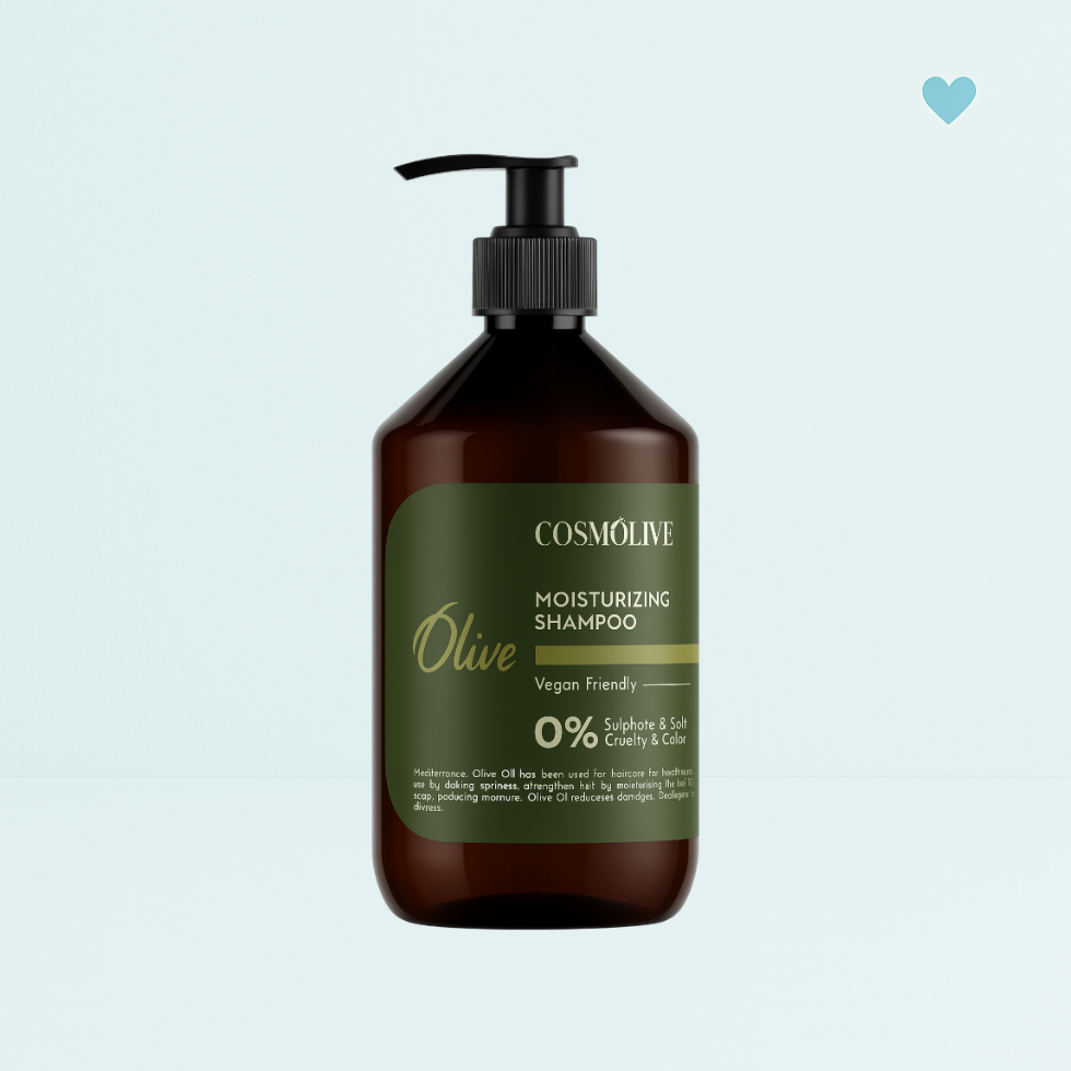 Cosmolive prírodný šampón s olivovým olejom pre výživu a regeneráciu vlasov 500ml
