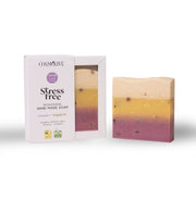 Cosmolive prírodné ručne vyrobené mydlo Stress Free s levanduľou a grapefruitom 100g