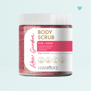 Cosmolive Rose Garden dámsky telový peeling s vôňou ruží a cukru 250ml