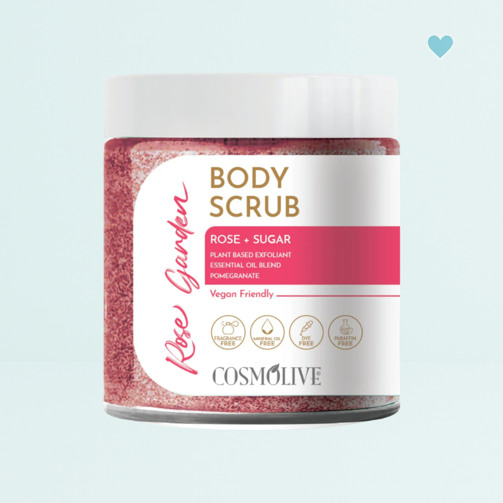 Cosmolive Rose Garden dámsky telový peeling s vôňou ruží a cukru 250ml