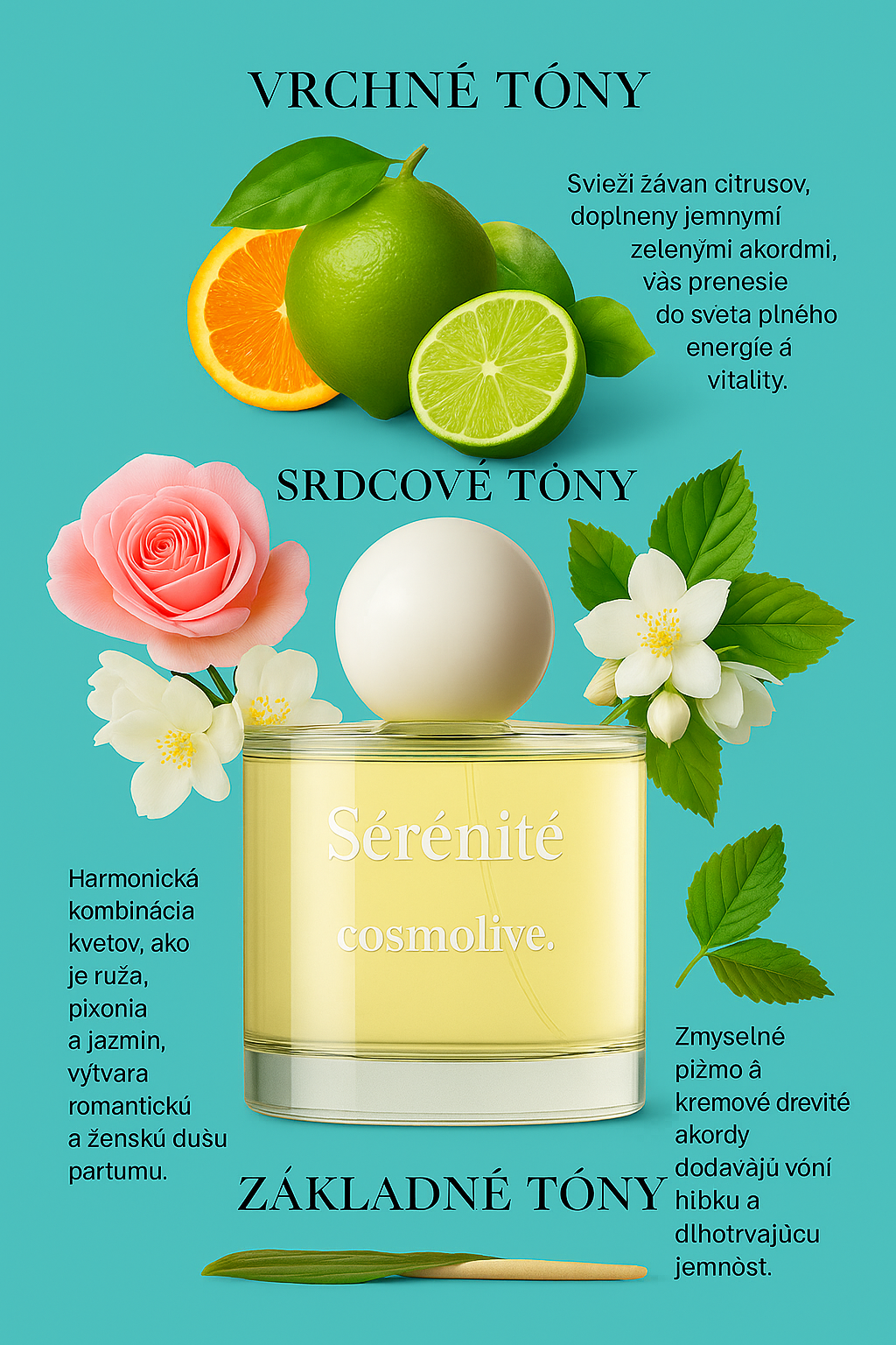Cosmolive Sérénité dámsky parfum 100ml