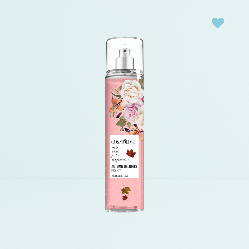 Dámsky telový sprej s vôňou jesenných plodov - Cosmolive Autumn Delights 250ml