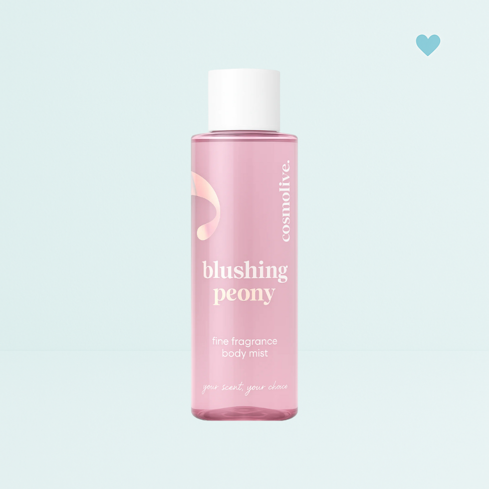 Cosmolive Blushing Peony dámsky telový sprej 250ml s jemnou vôňou pivónie