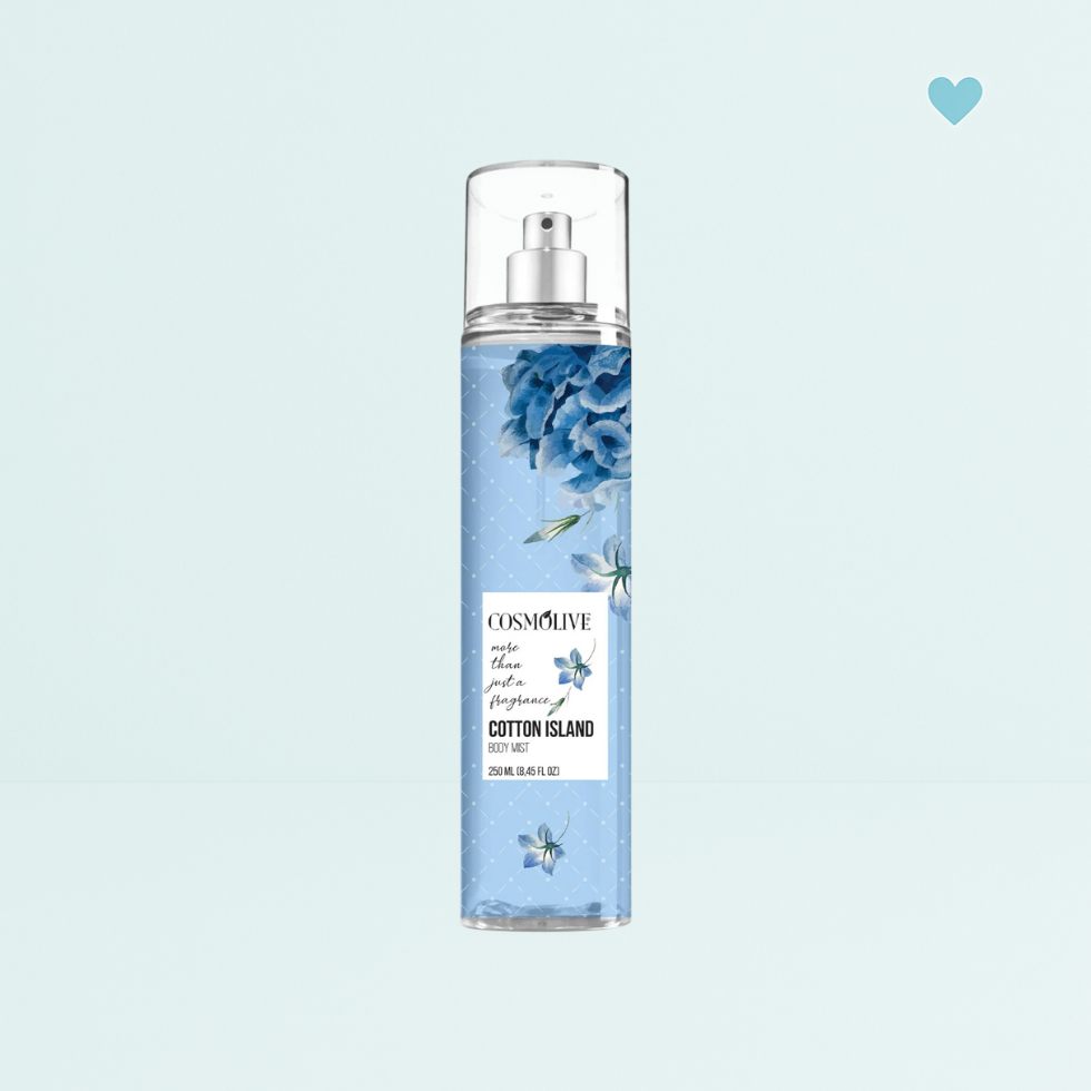 Cosmolive dámsky telový sprej Cotton Island 250ml