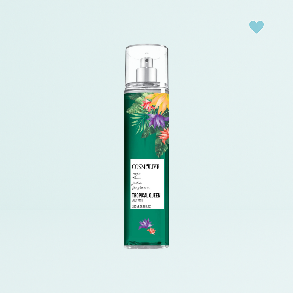 Dámsky telový sprej s vôňou exotického ovocia a tropických kvetov - Cosmolive Tropical Queen 250ml