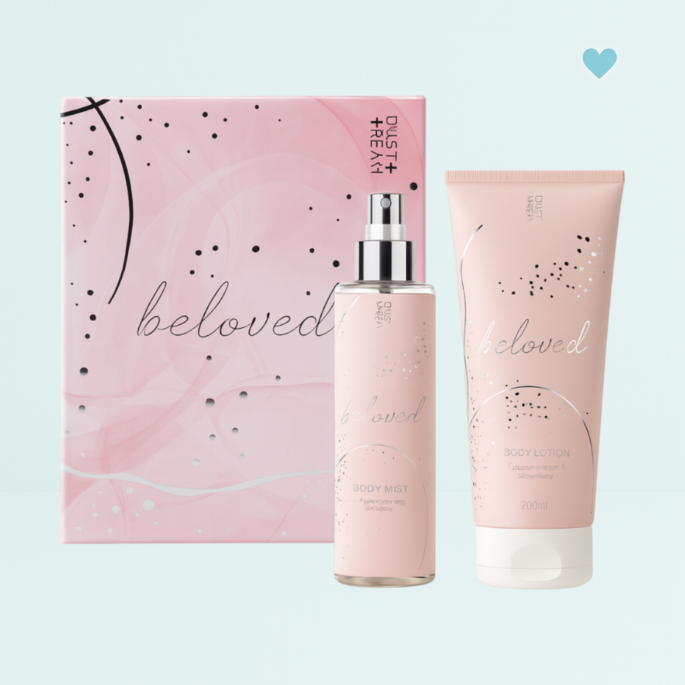 Dust+Cream darčeková sada Beloved