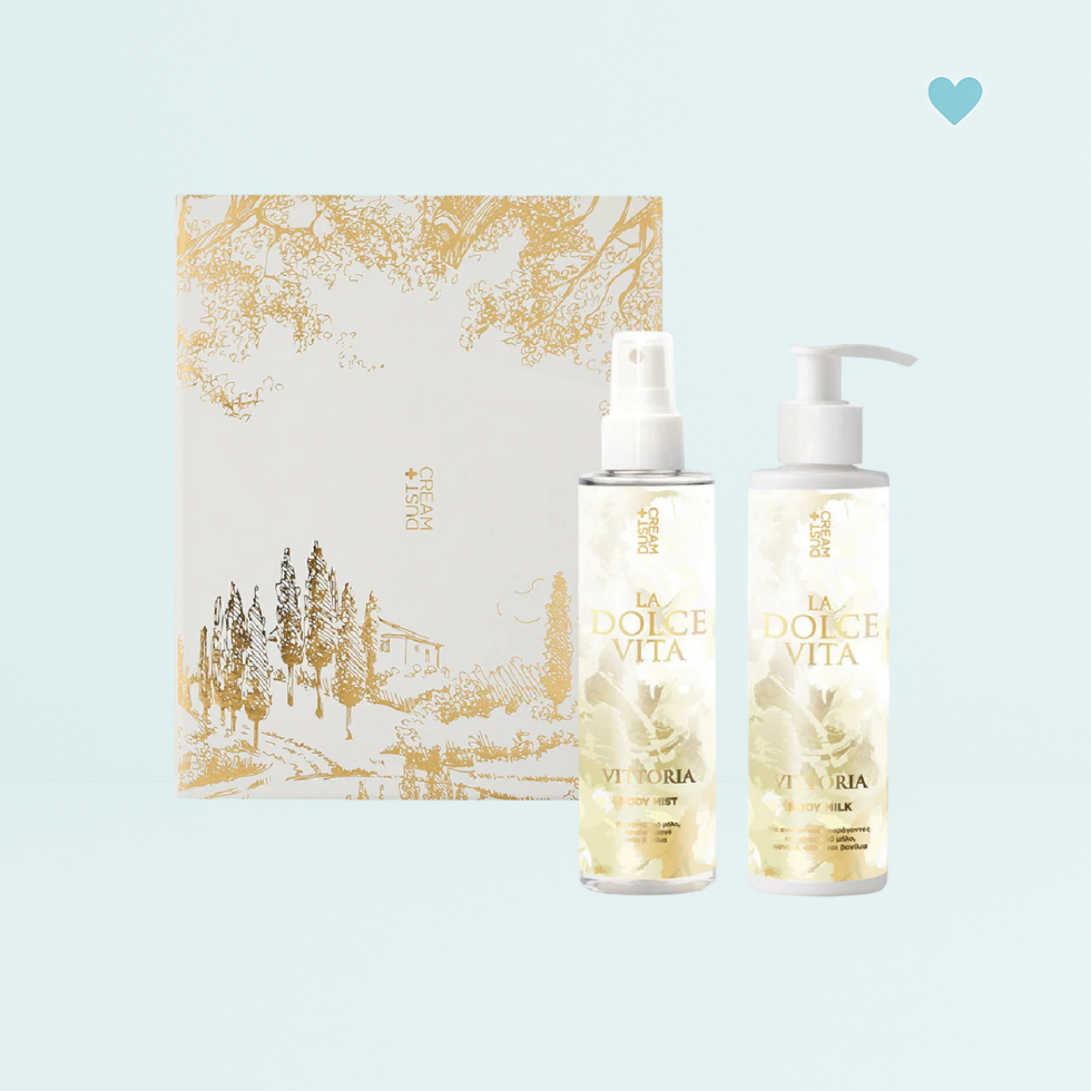 Dust+Cream darčekový set LA DOLCE VITA VITTORIA