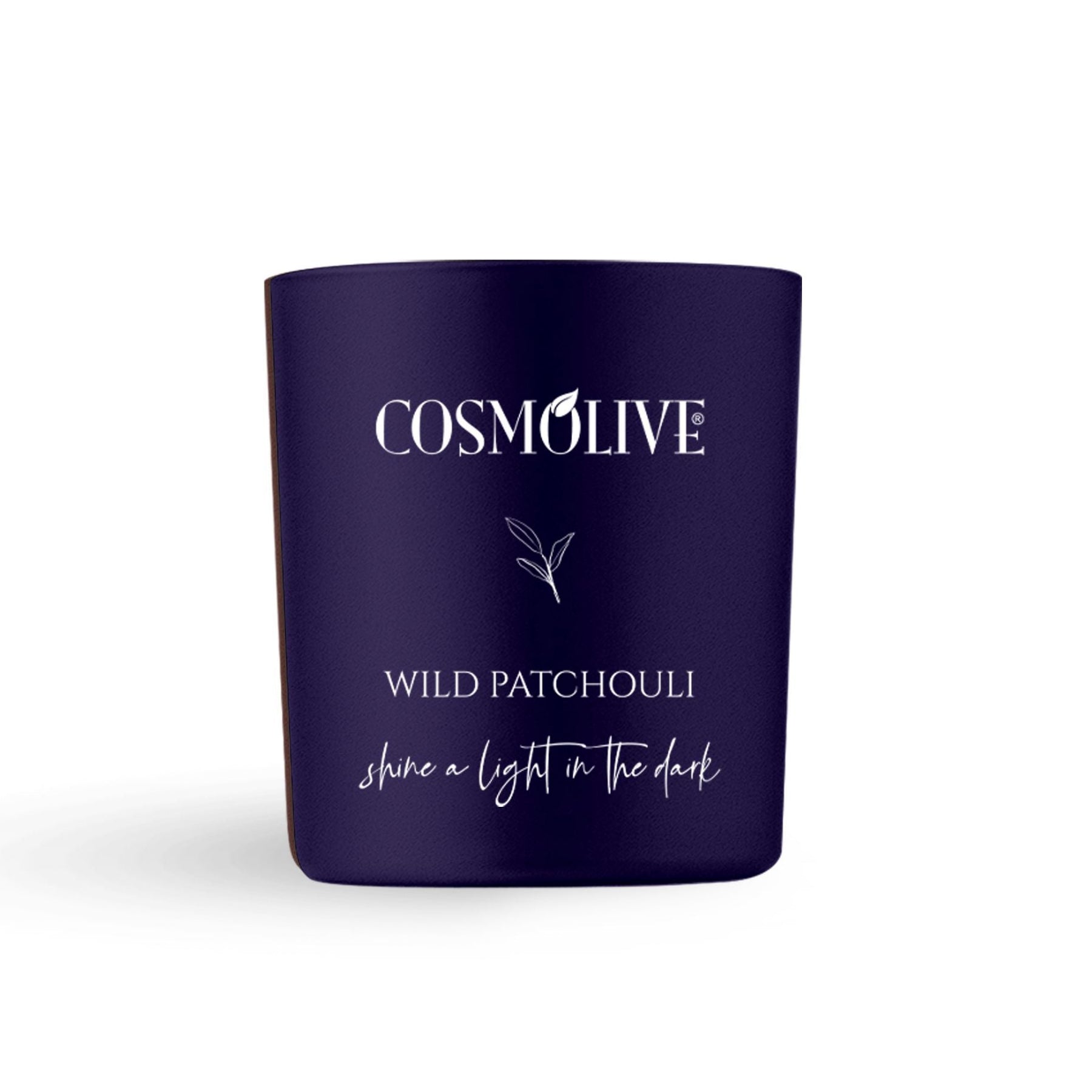 Prírodná sójová sviečka s vôňou divokého pačuli - Cosmolive Wild Patchouli 210g