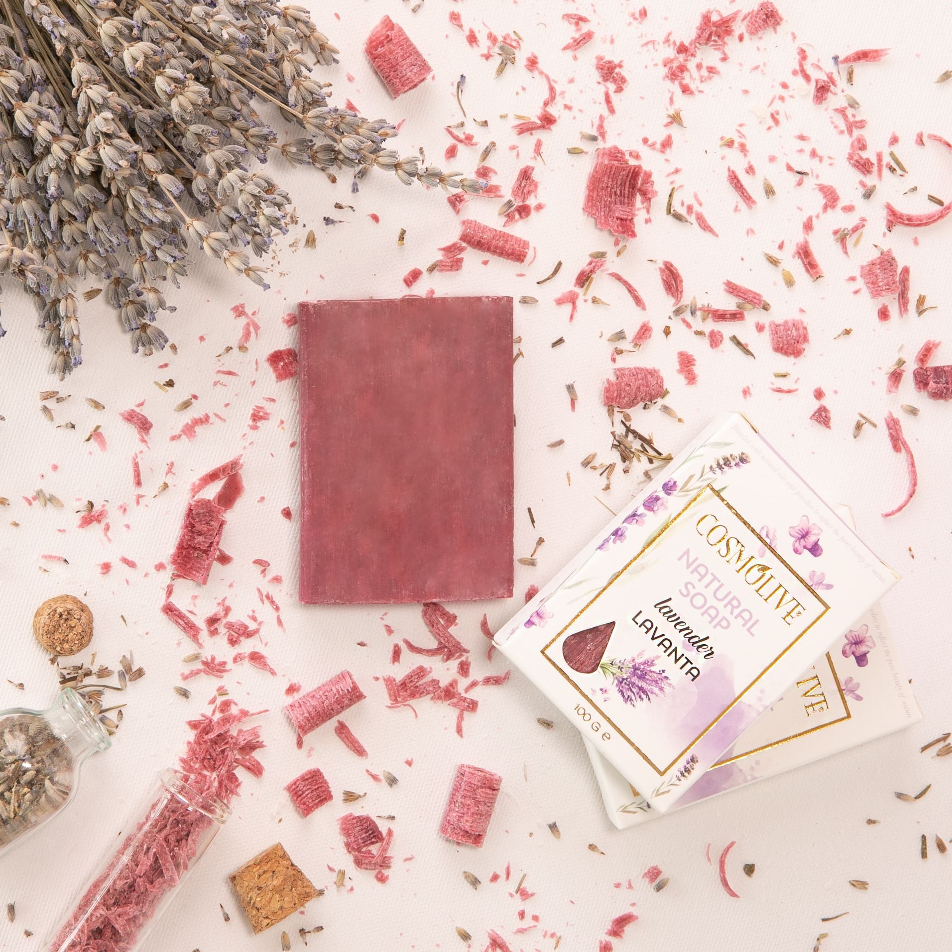 Cosmolive prírodné relaxačné mydlo s levanduľou 100g