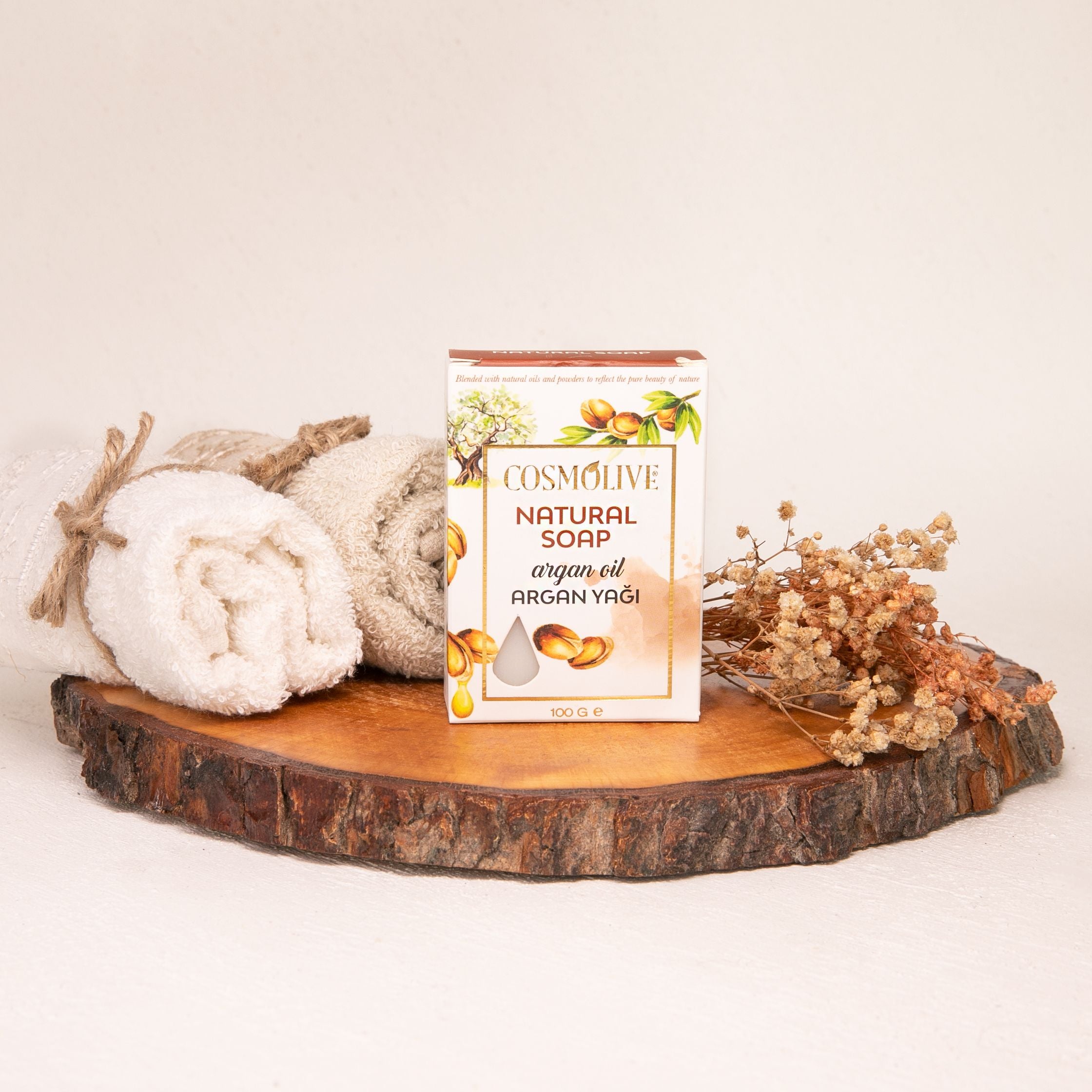Cosmolive prírodné výživné mydlo s arganovým olejom 100g