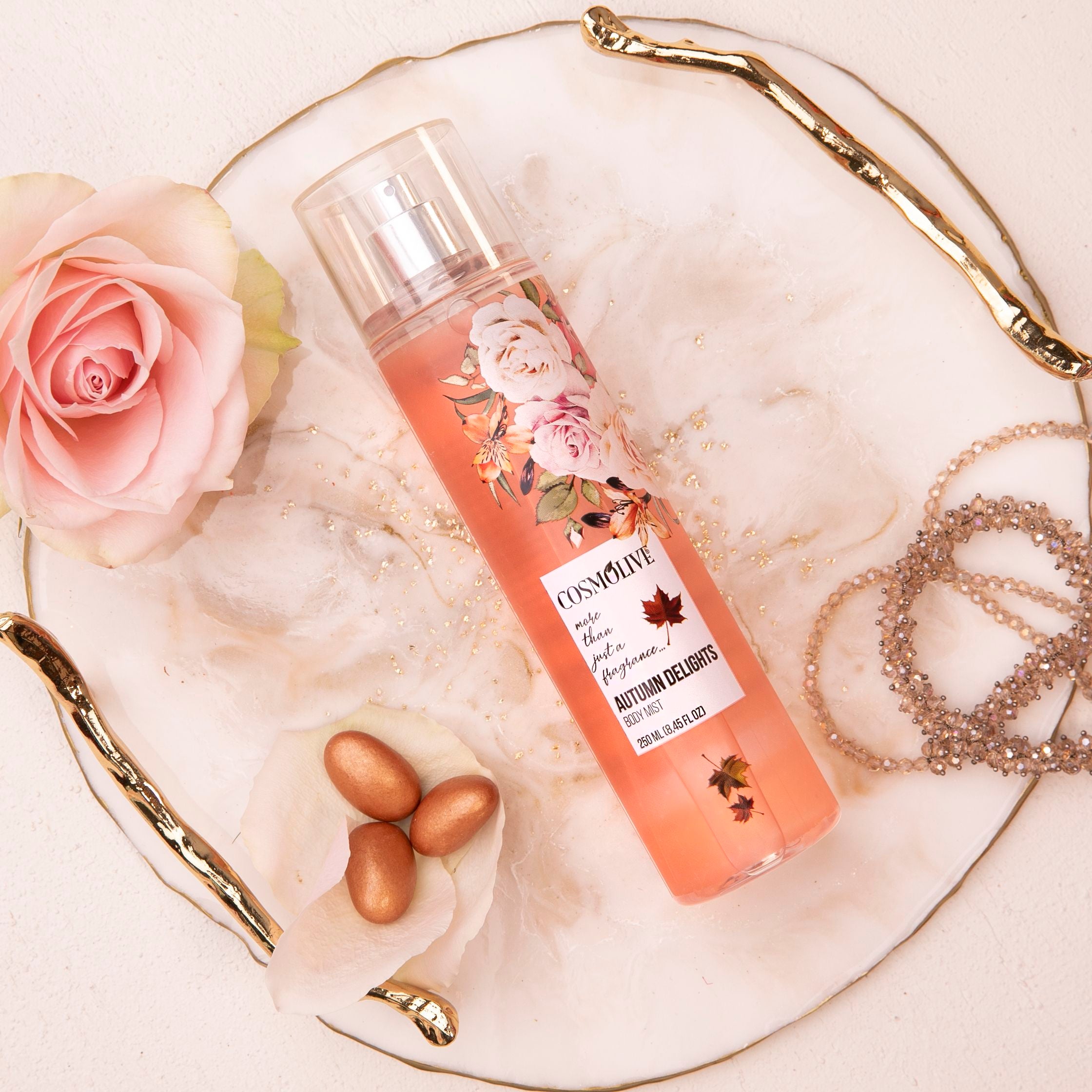 Dámsky telový sprej s vôňou jesenných plodov - Cosmolive Autumn Delights 250ml